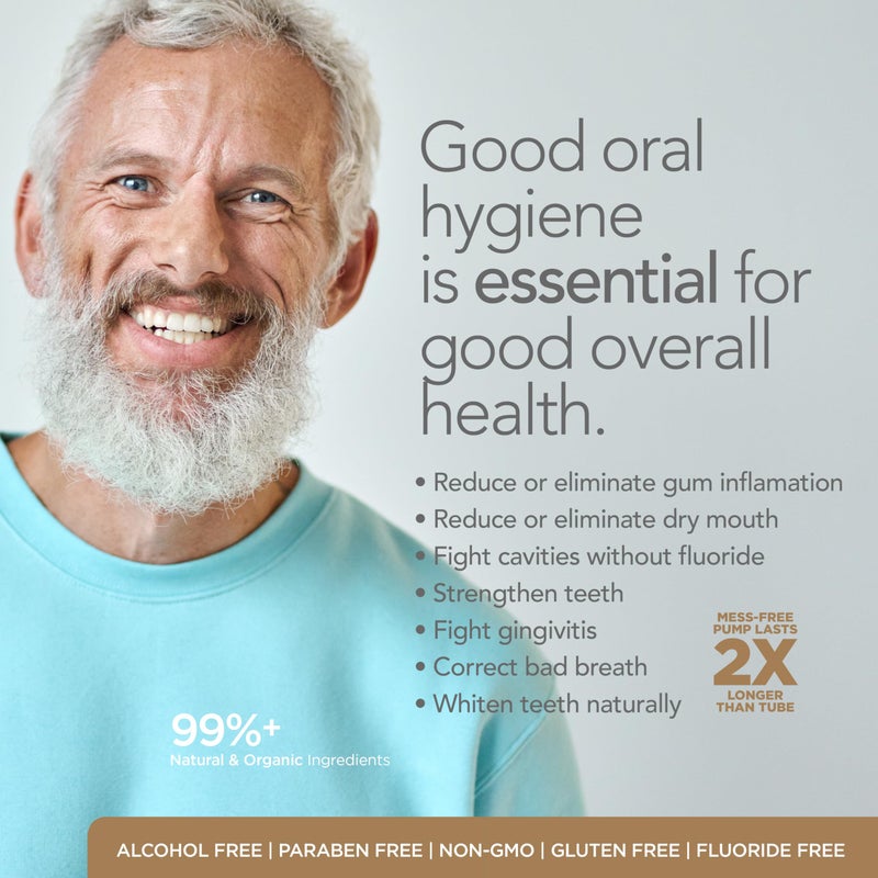 ORL Fluoride-Free, Natural Hydroxyapatite Toothpaste with Organic Xylitol. Helps Strengthen Teeth, Prevent Cavities, Non-Toxic Ingredients. Natural Cinnamint Flavor 4 oz. Made is USA - Image 5